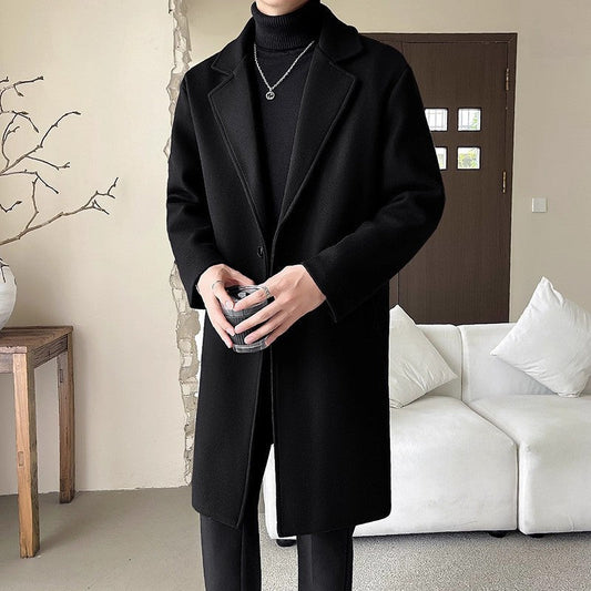 Adrian – Men's Wool Winter Coat Elegant