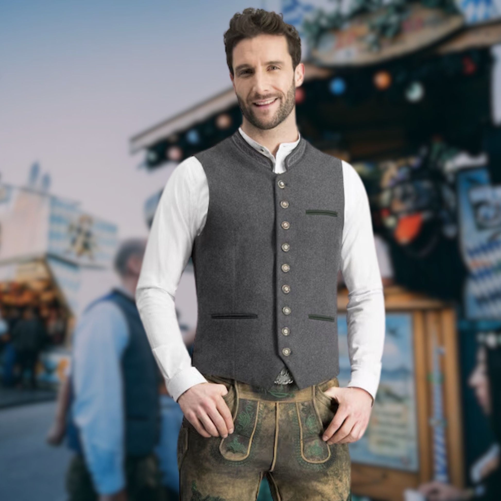 Mateo | Exklusive Trachtenweste für Männer