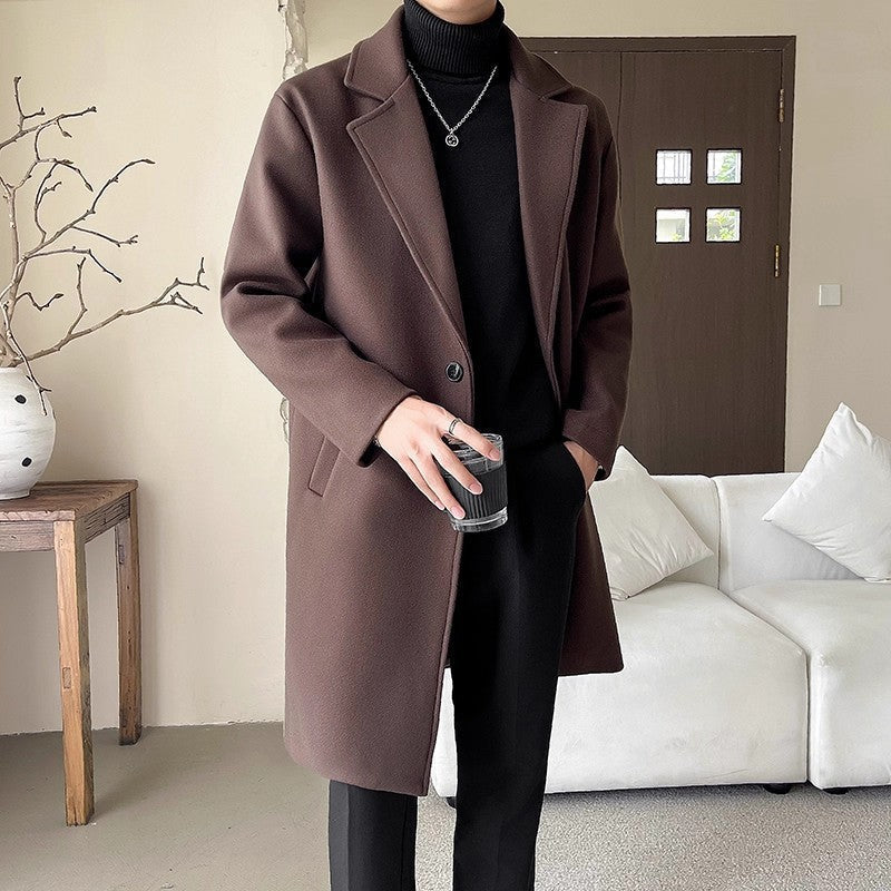 Adrian – Men's Wool Winter Coat Elegant