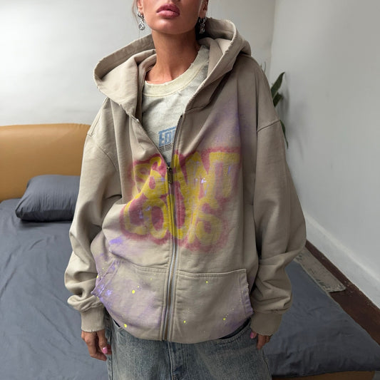 Damska bluza z kapturem Graffiti Eloura-Moda
