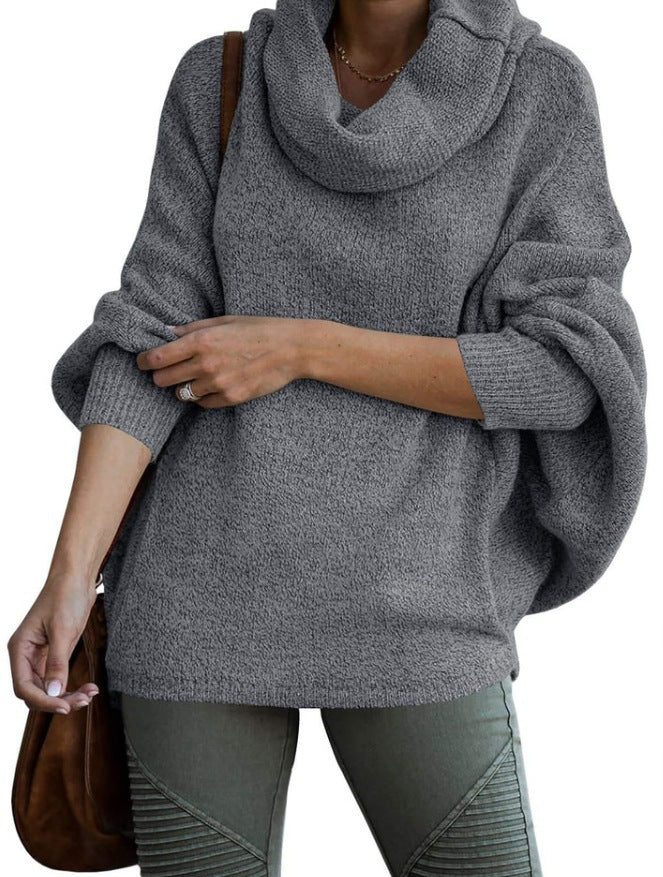 Damska bluza z kapturem z przytulnego splotu Eloura-Moda
