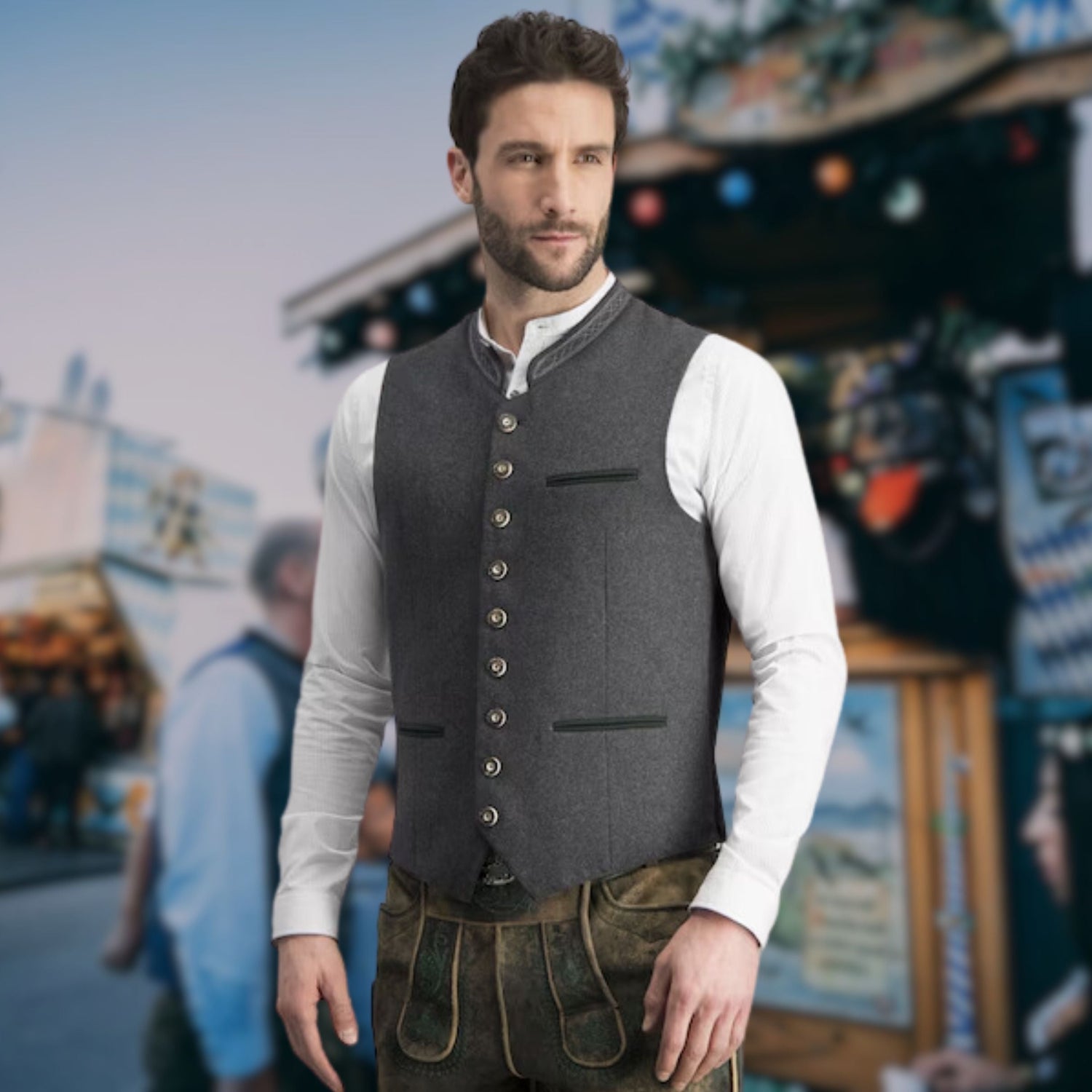 Mateo | Exklusive Trachtenweste für Männer