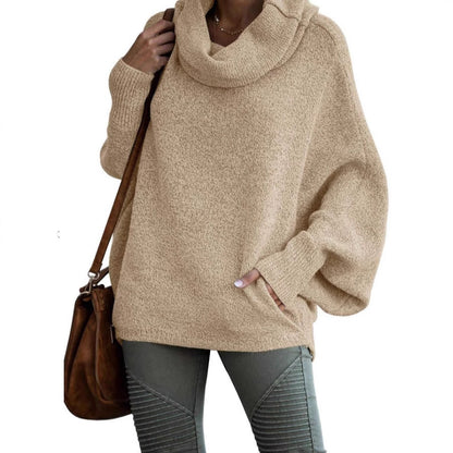 Damska bluza z kapturem z przytulnego splotu Eloura-Moda
