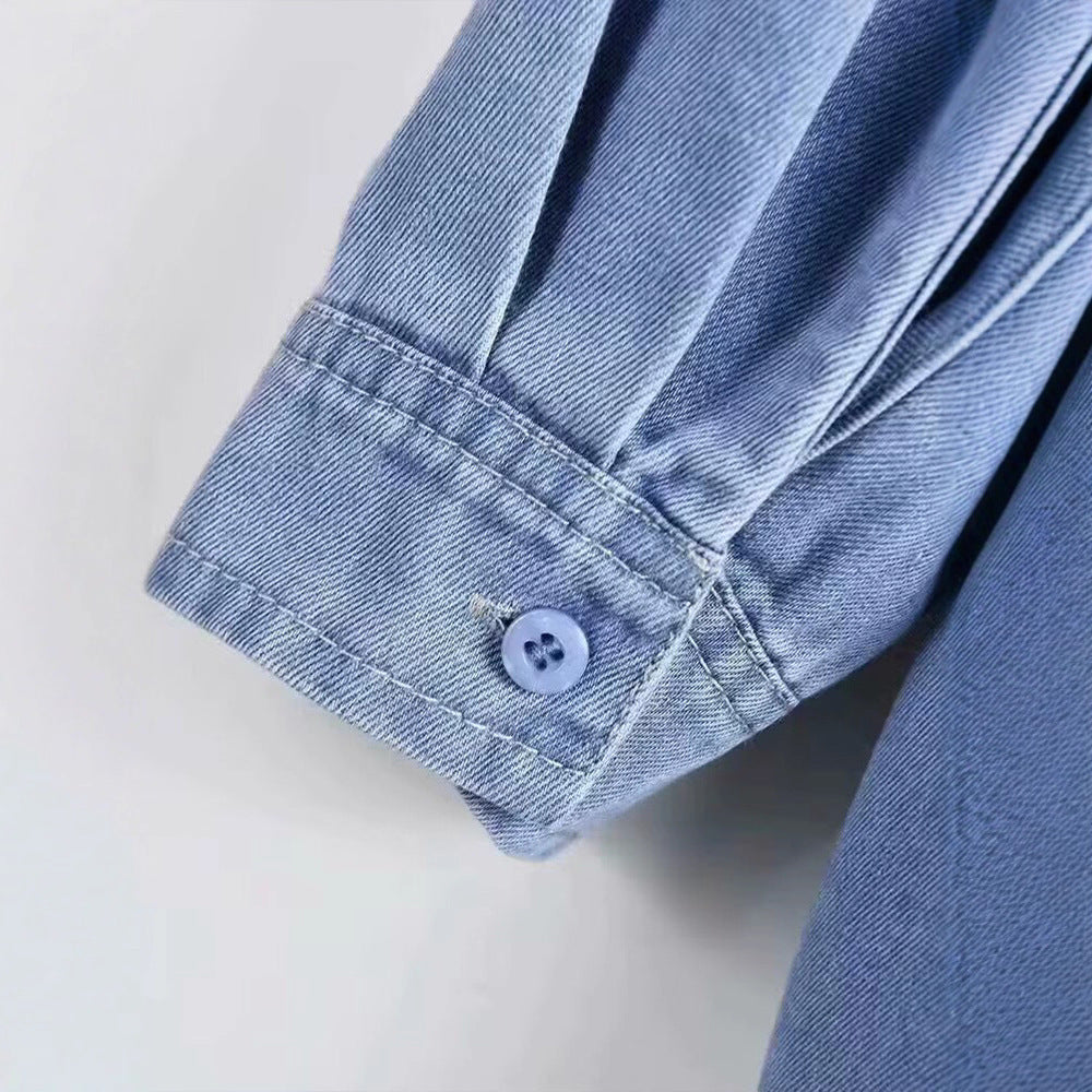 Damska bluzka dżinsowa Eloura-Moda