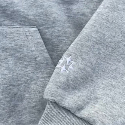Damska bluza z kapturem z nowoczesnym camouflage wewnętrznym Eloura-Moda