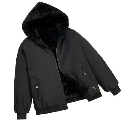 Damska bluza z kapturem z ociepleniem fleece z opcją odwrócenia Eloura-Moda