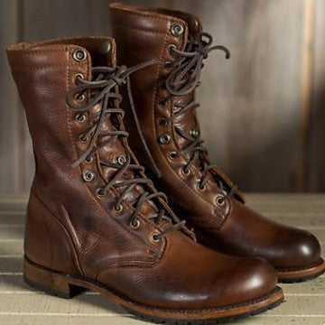 Rafael – Męskie Skórzane Botki Zimowe Trekkingowe Outdoor Premium